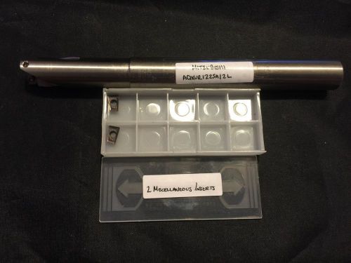 Mitsubishi AQXUR122SA12L Cutter w/box of 2 Miscellaneous Carbide Inserts