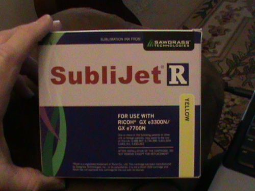SUBLIJET-R SUBLIMATION INK YELLOW (Y) CARTRIDGE FOR RICOH GX e3300N e7700N