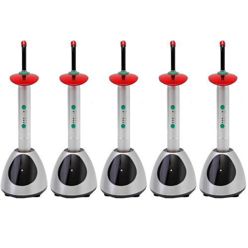 5x dental cordless wireless led curing light lamp high power orthodontics 2000mw for sale