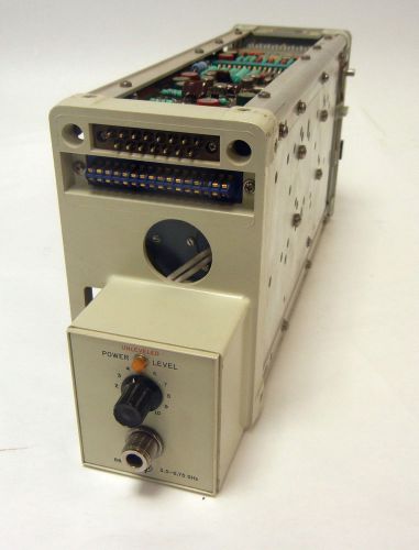 Hp 8693a / agilent 8693a sweep generator plug-in w/ wj-2019-51 oscillator 4-8ghz for sale