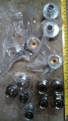 Misc  LOT 13 piece Commercial Stainless Steel Sink Parts Plumbing Restaurant