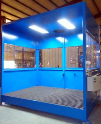 Spray wash booth for sale