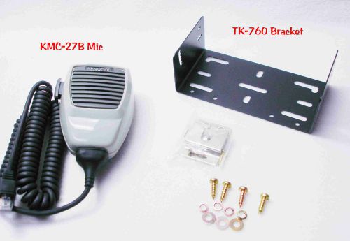 Kenwood tk-760 bracket with kmc 27b microphone includes hardware *new* for sale