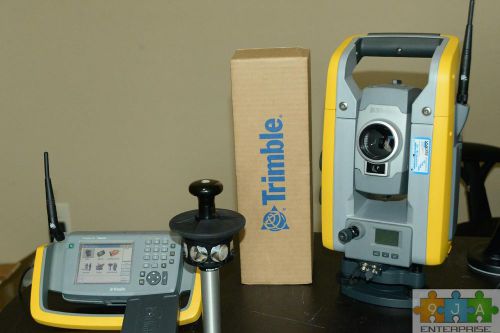 Trimble Robotic Total Station S6 Dr 300+ Prism and Data collector Calibrated