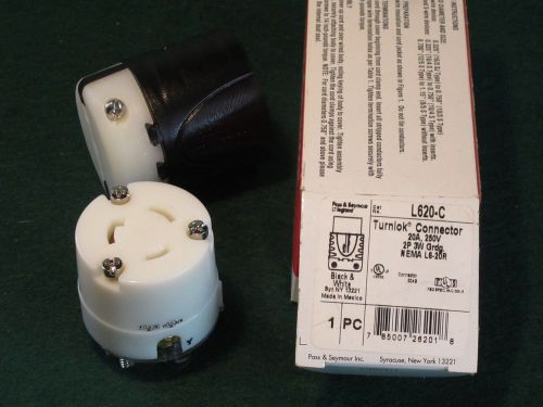 Pass &amp; seymour legrand turnlok connector l620-c for sale