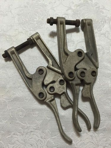 Lot of 2 Knu-Vise Welding Clamps P-1200