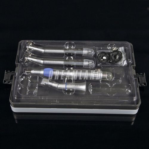 2pc dental nsk type high speed handpiece + low speed contra angle kit ept-1 ca07 for sale