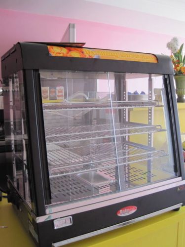 BakeMax BMCSC01 Countertop Food Warmer Display Hot Food Showcase, 26&#034; wet or dry