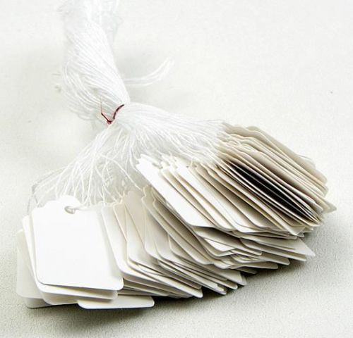 Home Decor Decorating Accents White String Tag #3