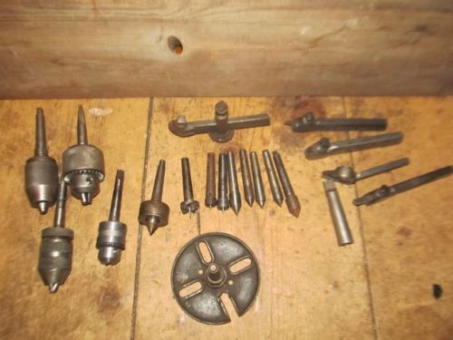 Metal lathe tool tools tooling holders centers chucks cutters craftsman williams for sale