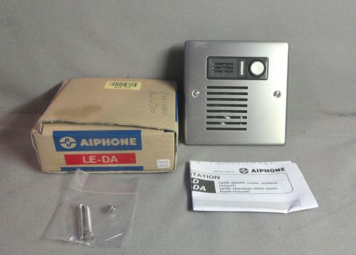 AIPHONE LE-DA Audio Door Station Wall Surface mount FLUSH) New in BOX