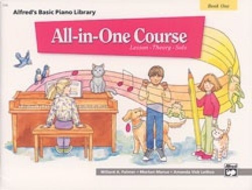 Alfred 00-5740 Basic All-in-One Course for Children- Book 1 - Music Book