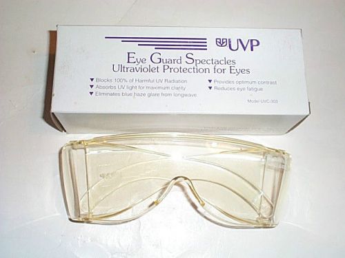 UVP Eye Guard Spectacles Safety Glasses UV Ultraviolet Protection Model 303