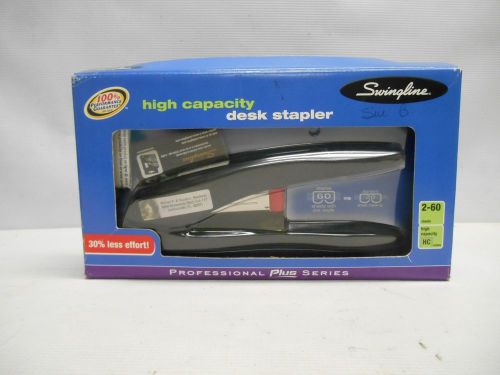 Black Swingline 2-60 High Capacity Stapler Professional Plus Series, Acco #77701