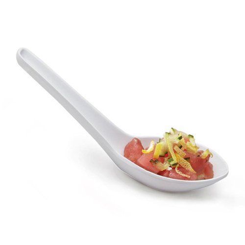 Get (5 dozen) m-6030-w hidden treasures white 0.65 oz. won-ton soup spoon for sale