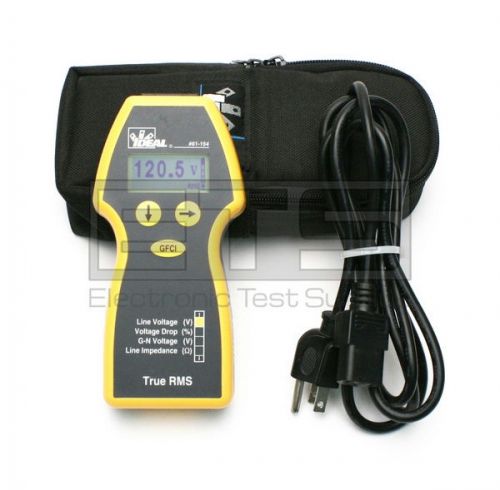 Ideal industries inc pgt 61-154 true rms suretest circuit analyzer 108-132 volts for sale