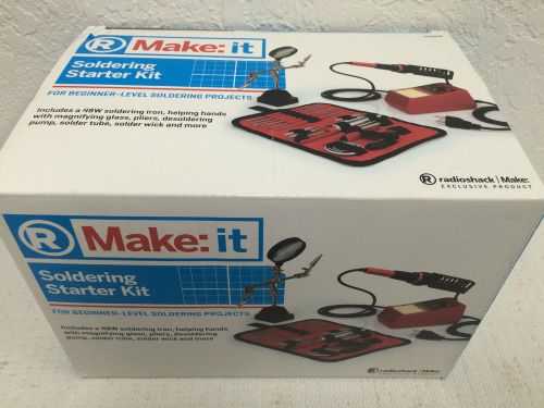 Make: it soldering starter kit 6400245 for sale