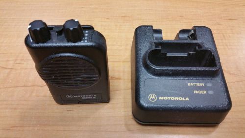 Motorola Minitor IV (4) Model A03KUS7238BC VHF with charging base