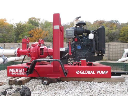 Global pump 6gstap 6&#034; industrial self priming diesel trash pump for sale