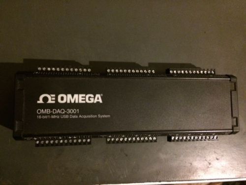 OMEGA OMB-DAQ-3001 USB Data Acquisition System 16-bit/1-MHz