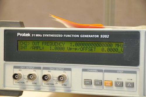 Protek 9302 31MHz Synthesized Function Arb Gen Like a SR345 or 33220A