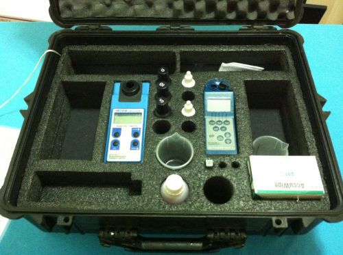 Water Quality Analysis kit Myron L Ultrameter2 6P &amp; Hanna HI93703 turbidimeter