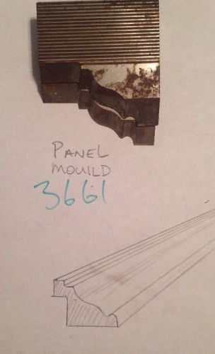 Lot 3661 Panel  Moulding Weinig / WKW Corrugated Knives Shaper Moulder