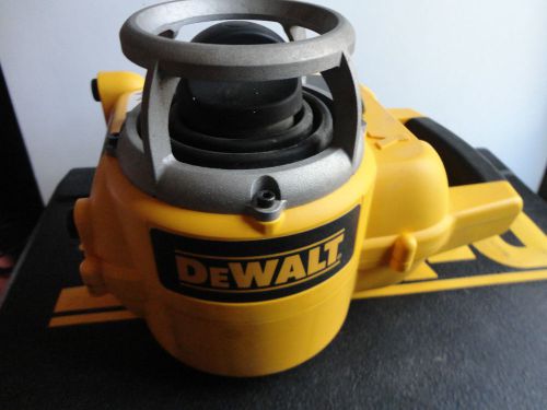 NICE CONDITION DEWALT 18V DW077 ROTARY LASER LEVEL INTERIOR/EXTERIOR WITH CASE
