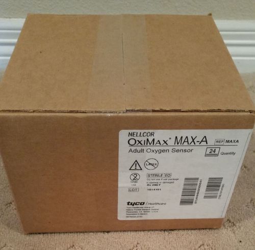 Tyco Nellcor OxiMax Max-A 1 BOX / 24 UNITS BRAND NEW BOX