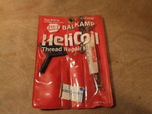 NAPA Helicoil Thread Repair Kit 770-3045 Standard thread  5/16-18 Excellent Cond
