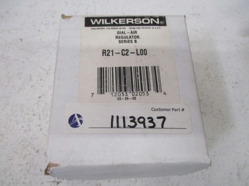 WILKERSON R21-C2-L00 DIAL-AIR REGULATOR *NEW IN A BOX*