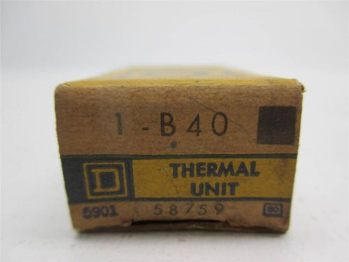Square D B40 Heater Elements Lot of 3