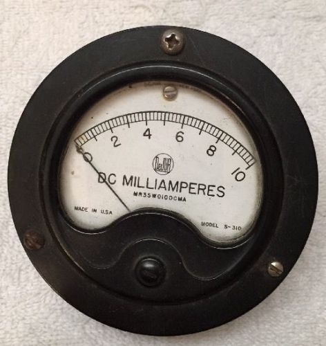 Dejur Vintage Dc Milliamperes Model S-310