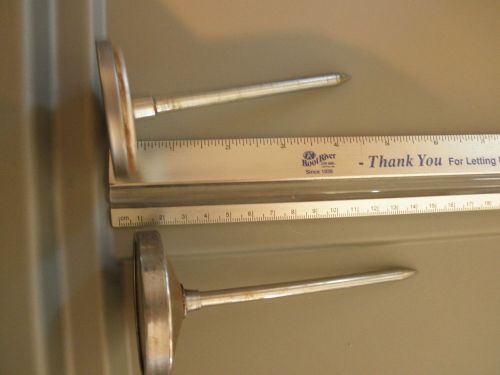 Vintage tel-tru and cooper meat thermometer cooking roast pork ham turkey for sale