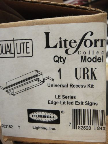 Hubbell LiteForms Universal Recess Kit LE Series Edge Lit Mod URK