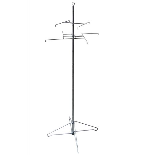 Metal Wire Spinner Rack 8 Prongs Hooks Cloth Rotary Merchandise Display 10220