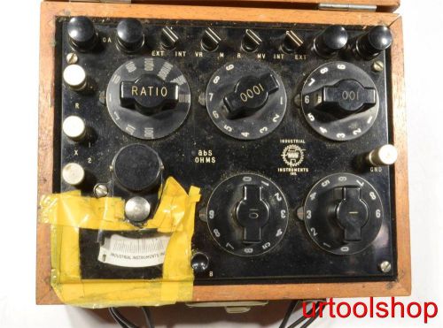 Vintage Industrial Instruments Model RN-2 Wheatstone Bridge 1919-26
