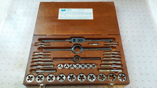 Bendix Besly Greenfield Champion Cleveland 37 Piece NC NF Tap and Die Set