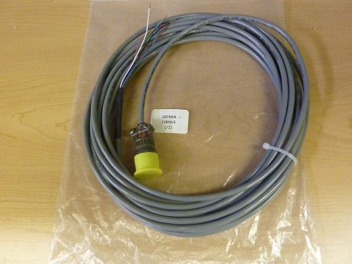 GERFAN C08WLS CABLE ASSEMBLIE S6-PIN FEMALE MATING CONNECTOR 25 FOOT CABLE