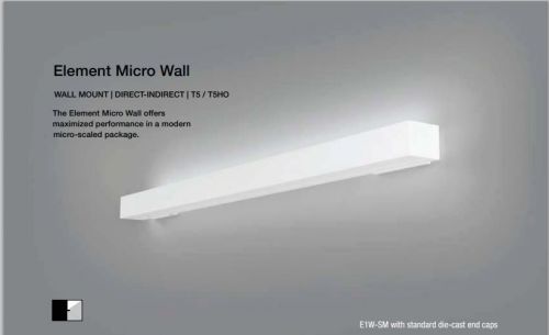 8 cooper 4&#039; corelite element micro wall micro prismatic t-5 e1w-wm-1t5-1c-unv-04 for sale