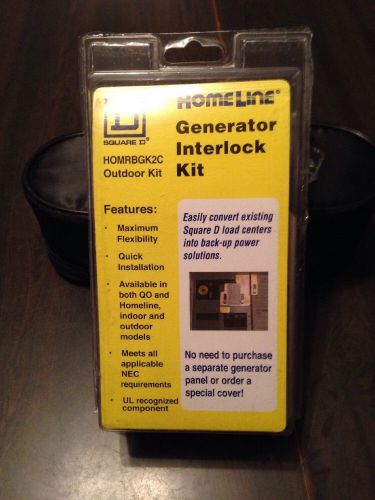 Square D Home Line Generator Interlock Kit NEW HOMRBGK2C