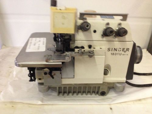 Singer 1831u late model  high speed heavy duty serger  industrial sewing machine for sale