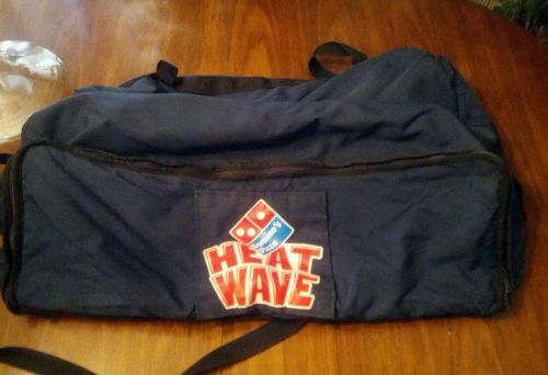 Domino&#039;s Pizza Heat Wave Insulated Pizza Delivery Hot Bag holds up to 10 pizzas