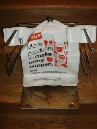 T-Shirt Shopping Bagging Stand Bag Holder Dispenser Retail Shopping Bags (USED)