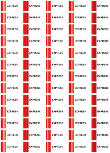 130 EXPRESS LABEL STICKERS OFFICE SUPPLIES