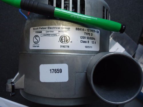Northland Motor BBA14-121HEB Brushless DC Blower 12 Series 120 Volt AC. New!