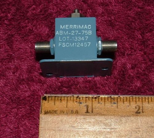 Merrimac Model ABM-27-75B RF Microwave Variable Attenuator