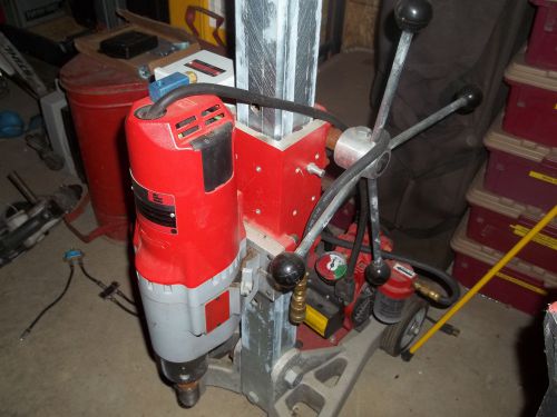 Professional Contractor Concrete Coring Rig with Vacuum Pump, 6&#034; coring bit