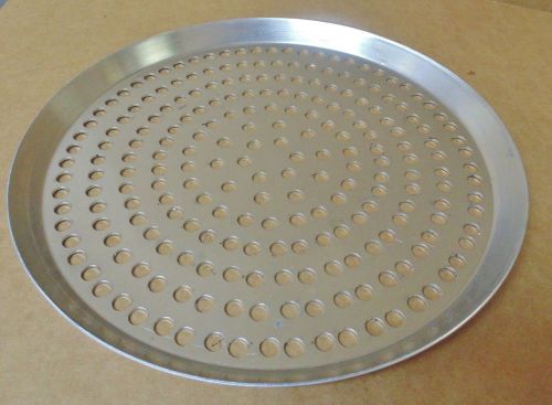 Pizza pans  12&#034; perforated pan aluminum american metalcraft for sale