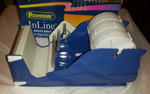 Inline multi-roll triple tape dispenser 3&#034; wide for sale
